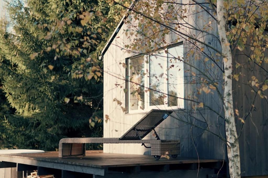 Chalet Hand Made Off Grid Forest Luna Luksine