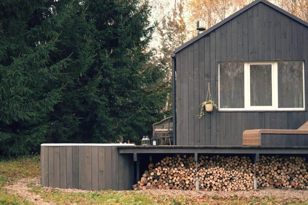 Hand Made Off Grid Forest Luna Chalet *